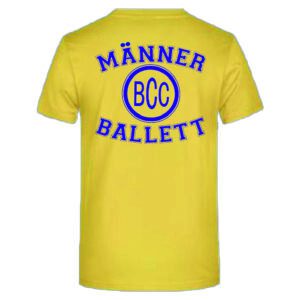 T-Shirt JN790 Gelb Männerballett